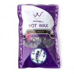 Ceara traditionala elastica cu lavanda, tip granule, punga 100 g, Konsung Beauty